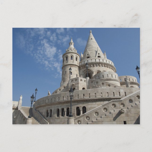 Cartão Postal Hungria, capital Budapeste. Buda, Castelo 2 (Frente)