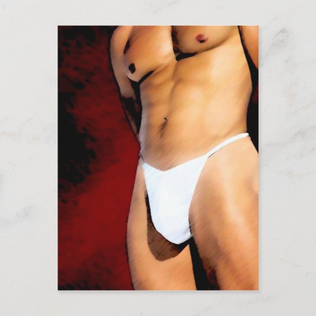 Cartão Postal Hunk (Frente)