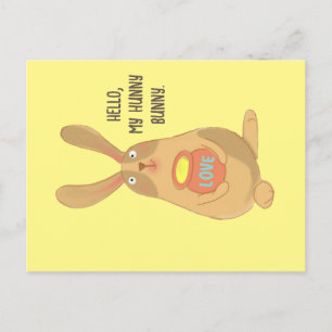 Cartão Postal Hunny Bunny