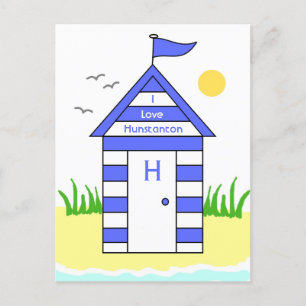 Cartão postal Hunstanton Beach Hut
