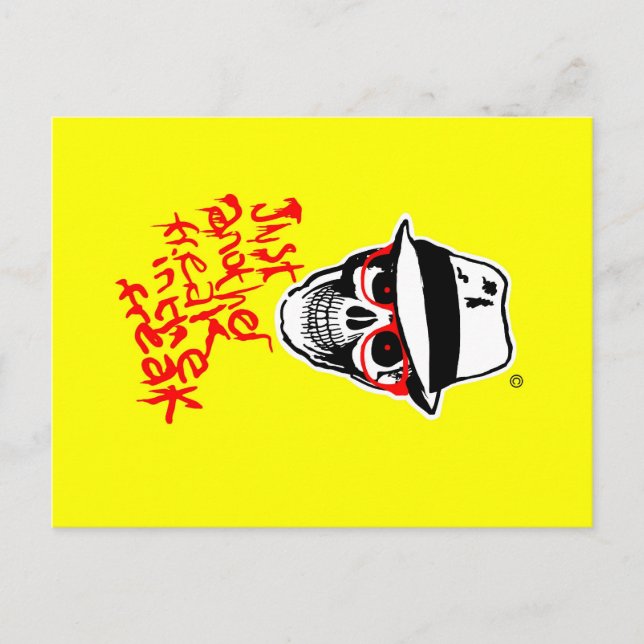 Cartão postal Hunter Morto Thompson (Frente)