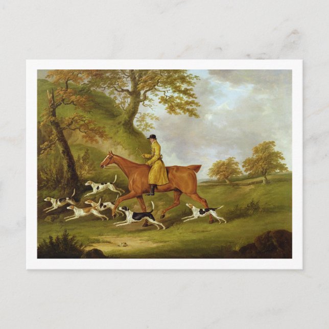 Cartão Postal Huntsman and Hounds, 1809 (oil on canvas) (Frente)