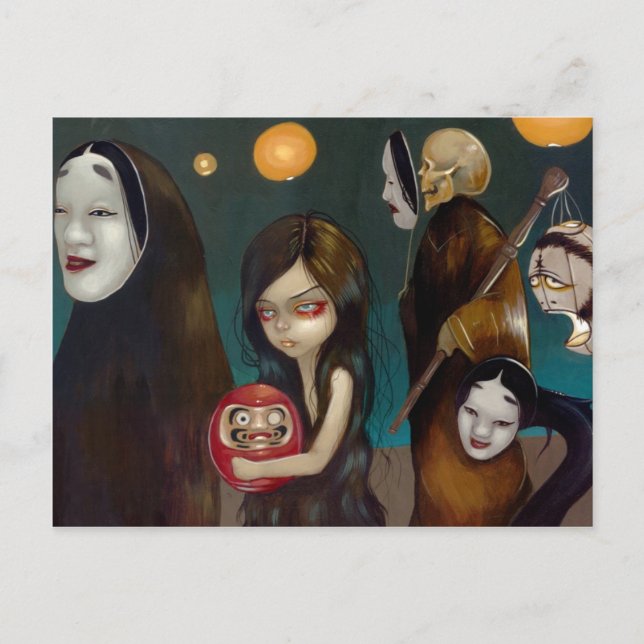 Cartão postal "Hyakki Yakō" Parte 1 (Frente)