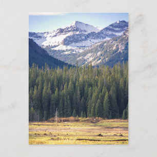 Cartão Postal Hyalite Peaks Bozeman, Montana