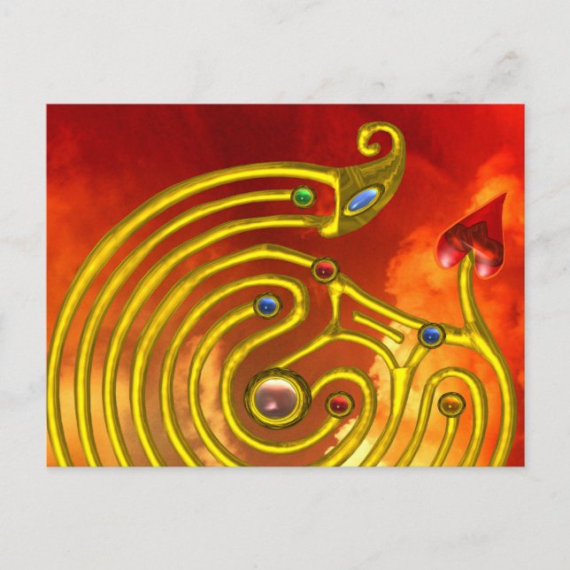 CARTÃO POSTAL HYPER LABYRINTH (Frente)