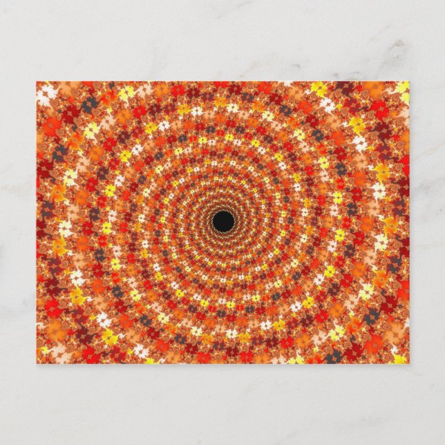 Cartão Postal Hypno Orb - Cartão-postal Fractal (Frente)