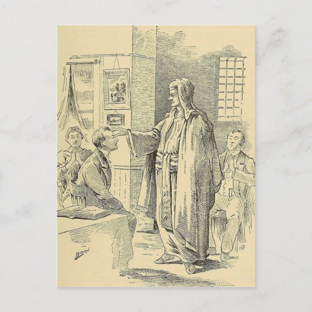 Cartão Postal Hypnosis Drawing (Frente)