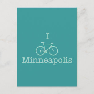 Cartão Postal I Bike Minneapolis