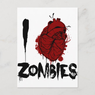 Cartão Postal i bloody heart zombies