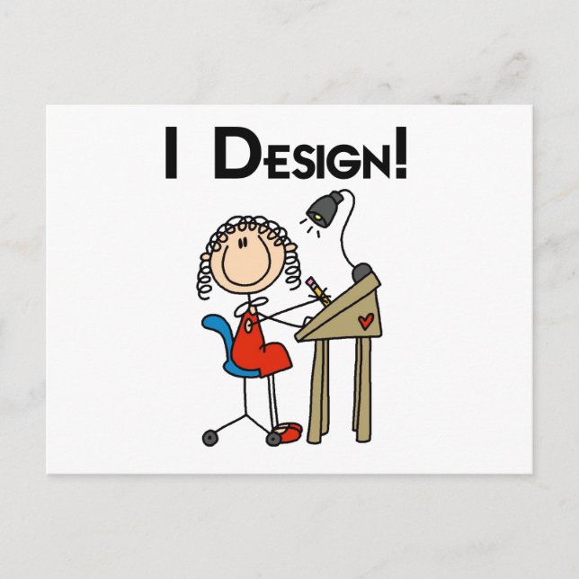 Cartão Postal I Design Camisetas e presentes (Frente)