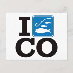 Cartão Postal I Fish Colorado - CO