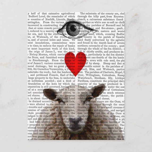 Cartão Postal I Heart Ewe (Frente)