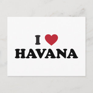 Cartão Postal I Heart Havana Cuba