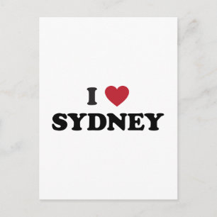 Cartão Postal I Heart Sydney Austrália