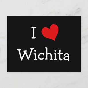 Cartão Postal I Heart Wichita