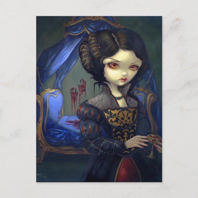 Cartão postal "I Vampiri: Bellissimo Letto" (Frente)