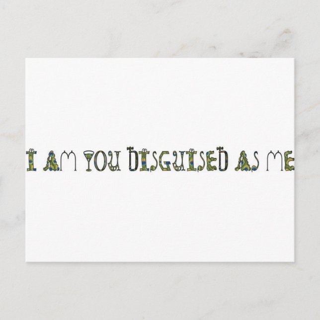 Cartão Postal iamyou (Frente)