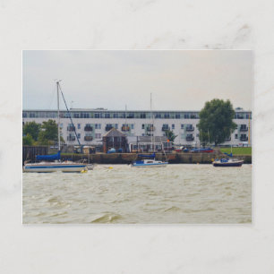Cartão Postal Iates do Clube de Navegação de Gravesend