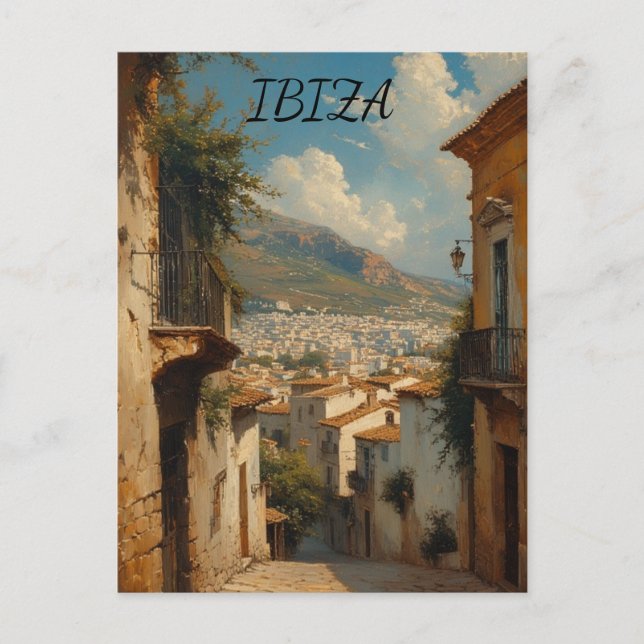 Cartão Postal Ibiza Espanha (Frente)