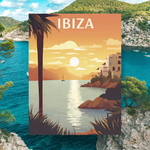 Cartão Postal Ibiza Oceanside Viagem