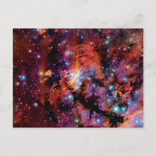 Cartão Postal IC 4628 Nebulosa do Camarão - Foto Colorida do Esp