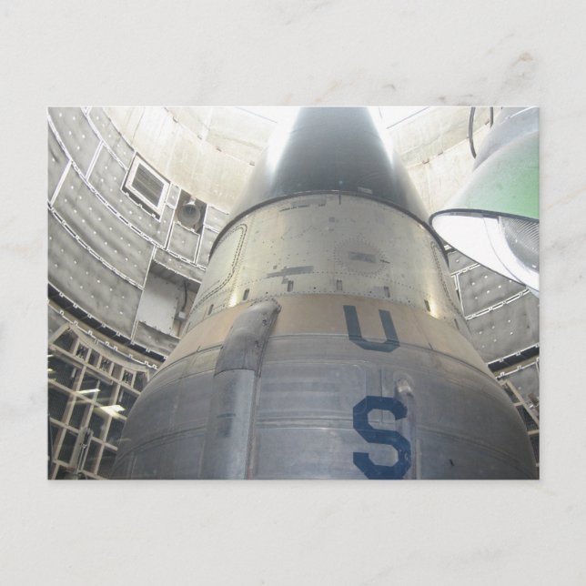 Cartão Postal ICBM Nuclear (Frente)