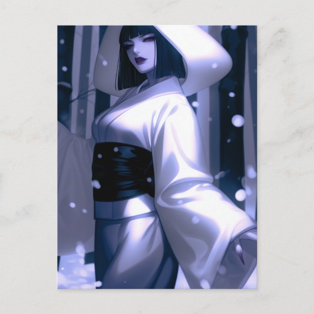 Cartão Postal Ice Queen (Frente)