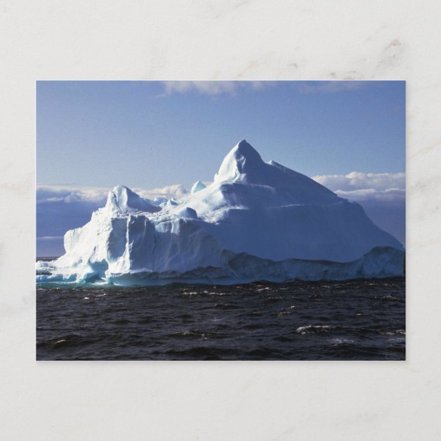 Cartão Postal Iceberg, Antártica (Frente)