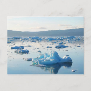 Cartão Postal Iceberg Bay