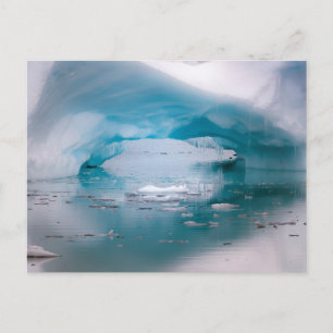 Cartão Postal Iceberg de Arco Aberto Antártida