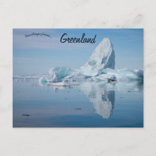 Cartão Postal Iceberg em Ilulissat Groenlândia