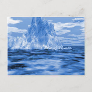 Cartão Postal Iceberg Iceburg
