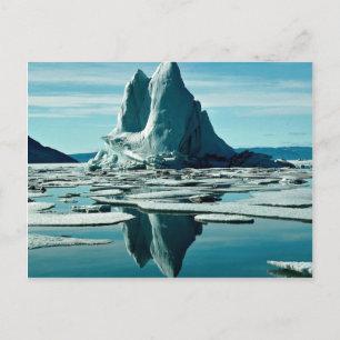 Cartão Postal Iceberg, Slidre Fiord, Eureka Weather Station, NWT