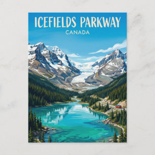 Cartão Postal Icefields Parkway Canadá