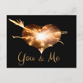 Cartão Postal Ich liebe Dich - Liebesgrüße aus dem Briefkasten!