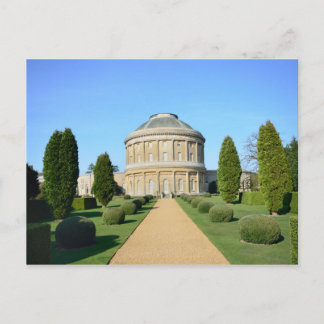 Cartão Postal Ickworth House Bury Rua Edmunds Suffolk