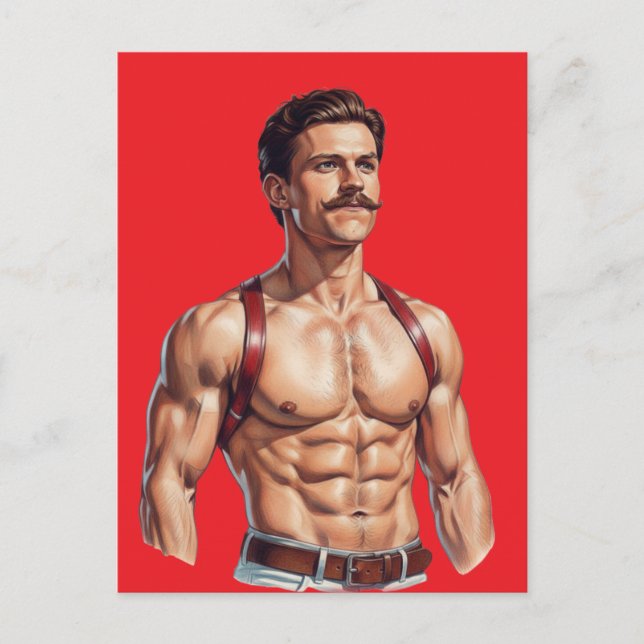 Cartão Postal Icon: Tom of Hollywood (Frente)