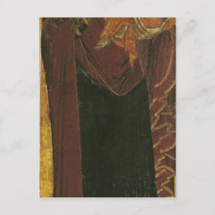 Cartão Postal Ícone conhecida como 'Virgem do Czar Dushan', c.13