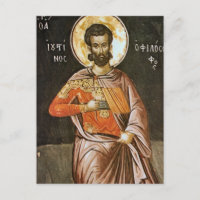 Ícone Cristão Justin Martyr Orthodox
