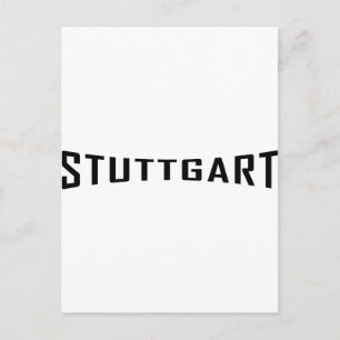 Cartão Postal ícone de alemanha stuttgart