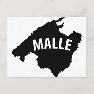Cartão Postal ícone de contorno de mala