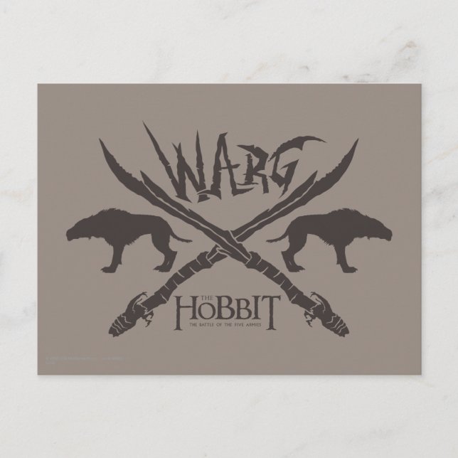 Cartão Postal Ícone de Filme de Warg (Frente)