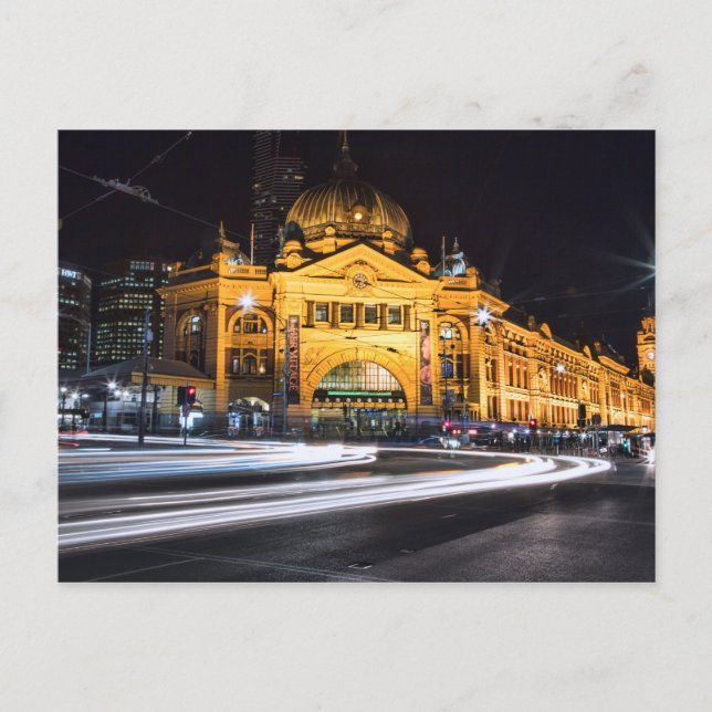 Cartão Postal Ícone Melbourne (Frente)