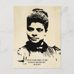 Cartão Postal Ida B Wells Light of Truth Cote