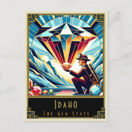 Cartão Postal Idaho | Art Deco