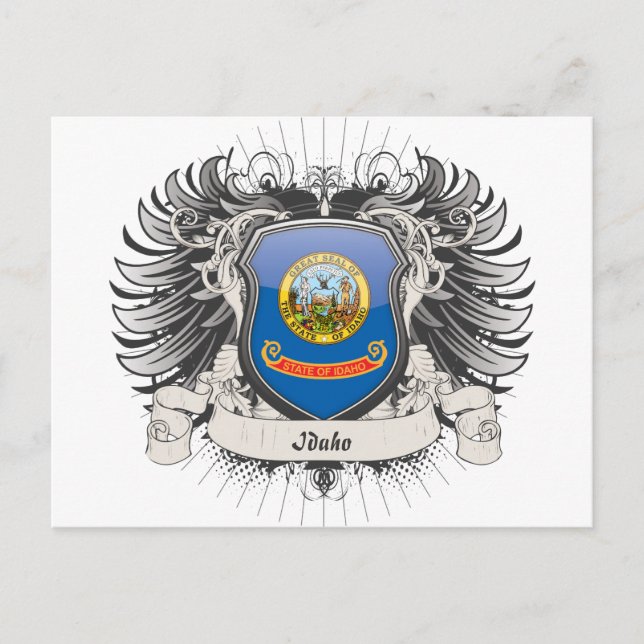 Cartão Postal Idaho Crest (Frente)