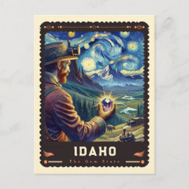 Cartão Postal Idaho | Inspirado em Vincent Van Gogh