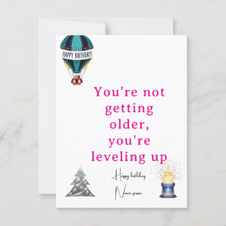 Cartão Postal Ideia de presentes personalizados e exclusivos da 