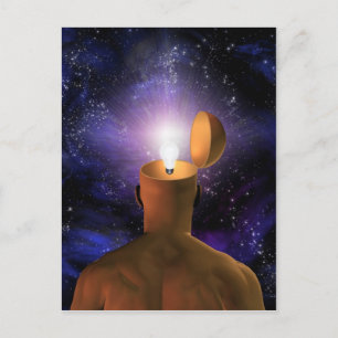 Cartão Postal Ideia em mente