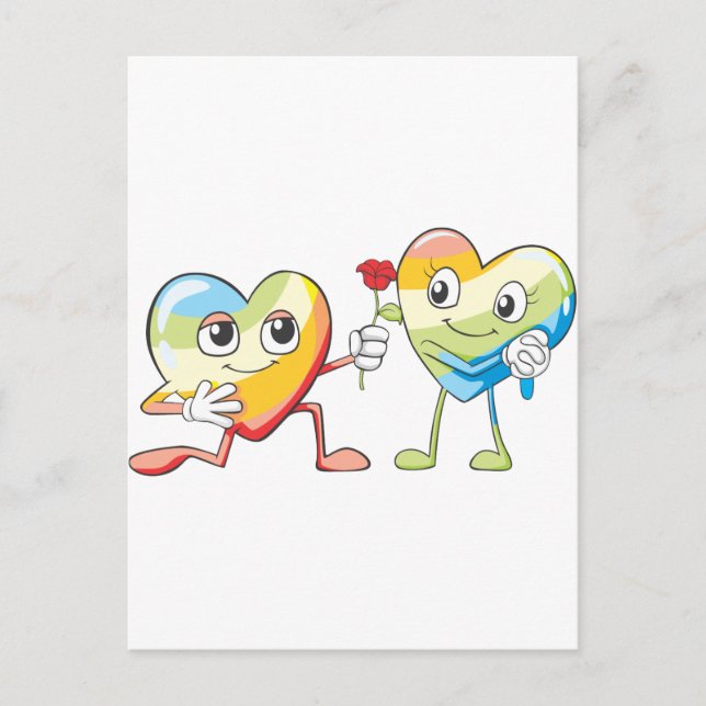 Cartão Postal Ideias de Proposta de casamento (Frente)